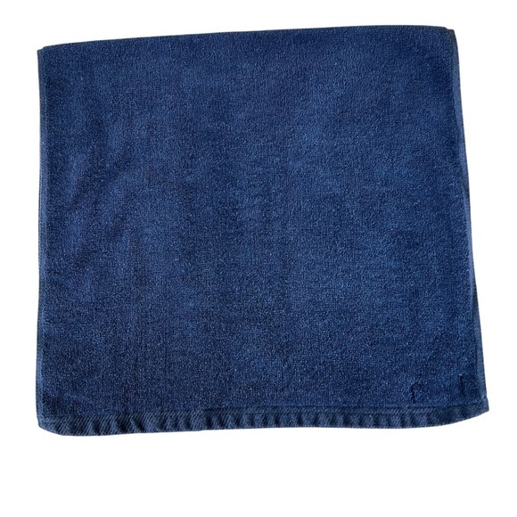 Vintage Ames Corvette Hand Towel Checkerboard Border Cotton Velour 16x30 GUC - Picture 4 of 12